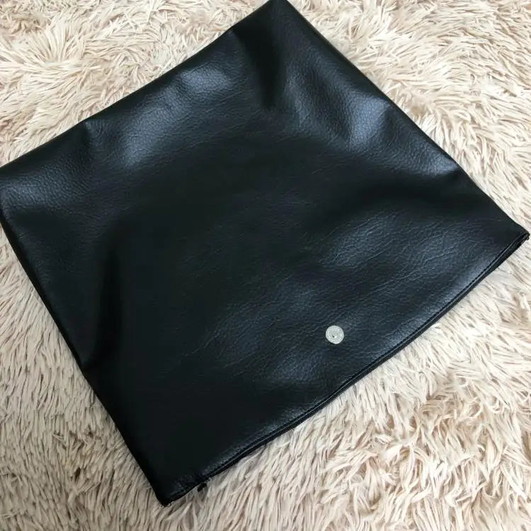 Solid color Women Clutch bag soft pu leather Lady evening bags Trend party girl Envelope Bag Large capacity Clutches purse black